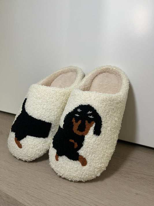 Przytulne Kapcie Jamnik